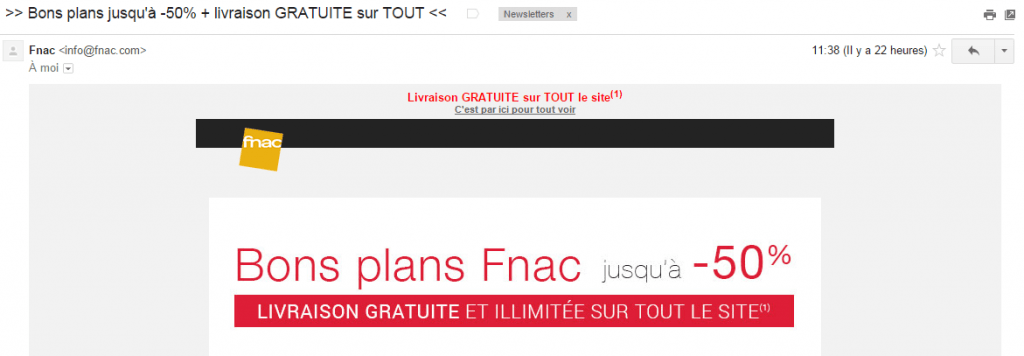 Exemple - Comment créer un Emailing