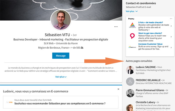 comment trouver des prospects sur linkedin