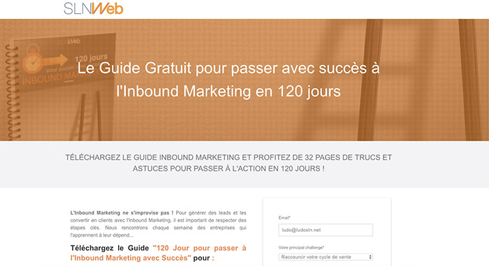 convertir vos visiteurs en leads avec une landing page