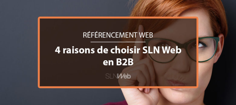 agence de referencement site web en B2B - SLN Web