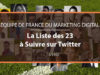 L’équipe de France du Marketing Digital : la liste des 23 à suivre sur Twitter