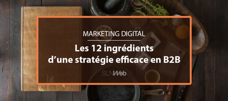 Créer une stratégie marketing digital B2B efficace, les 12 ingredients