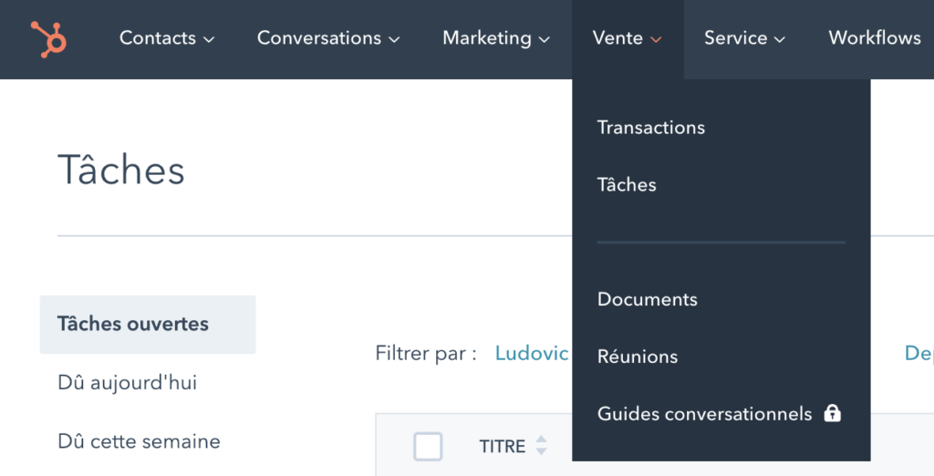 le logiciel hubspot pour aligner marketing et ventes