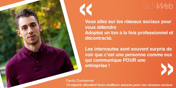 astuces réseaux sociaux de danilo duchesnes