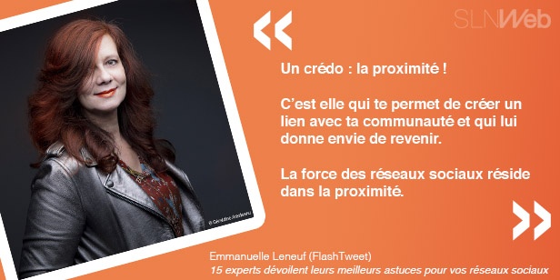 Les astuces d'Emmanuelle pour bien communiquer sur les réseaux sociaux