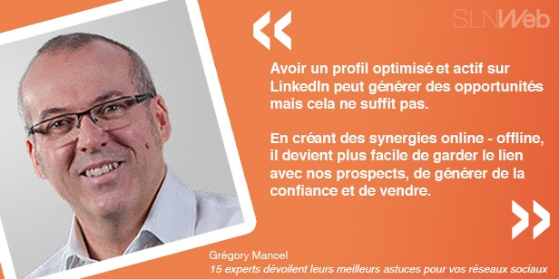 gregory et ses astuces social selling