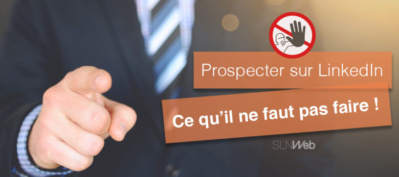 les erreurs courantes dans la prospection linkedin