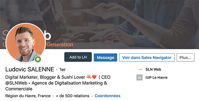 optimiser son profil linkedin pour le social selling