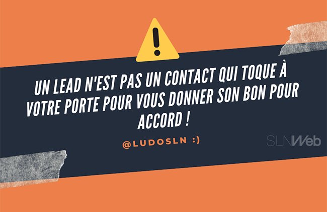 la définition d'un lead dans la stratégie inbound marketing