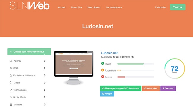 outil gratuit pour faire un audit seo de votre site web