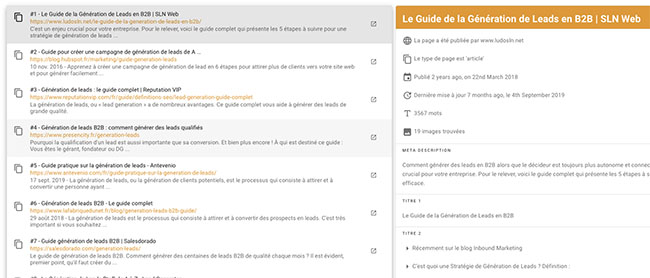 Un exemple d'audit seo avec Thruuu