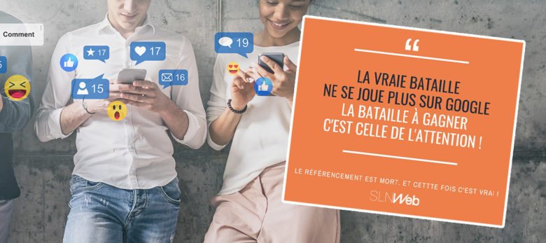 la bataille de l'attention ne se joue pas sur google