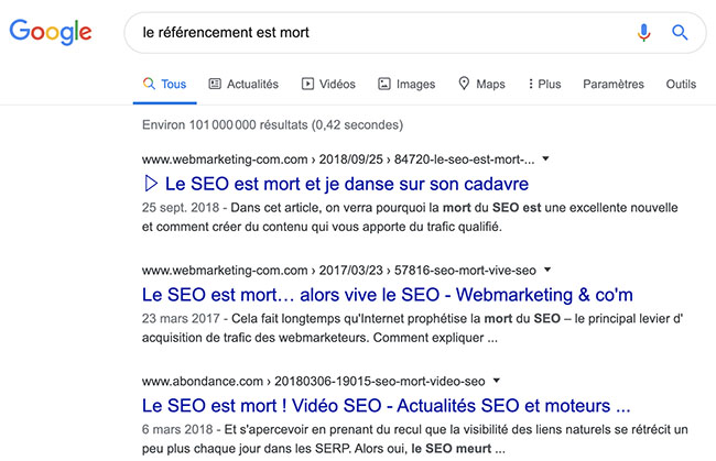 bien referencer son site web ne suffit plus