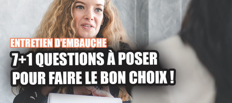 les questions a poser en entretien d'embauche marketing