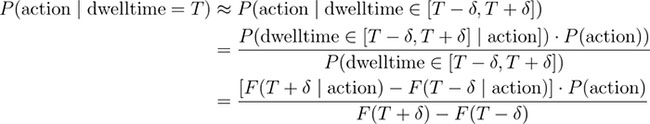 dwell time et theoreme de bayes