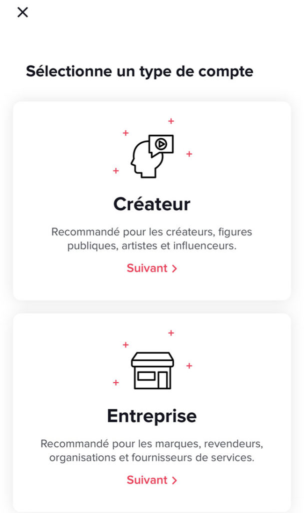 comment creer un compte entreprise sur tiktok