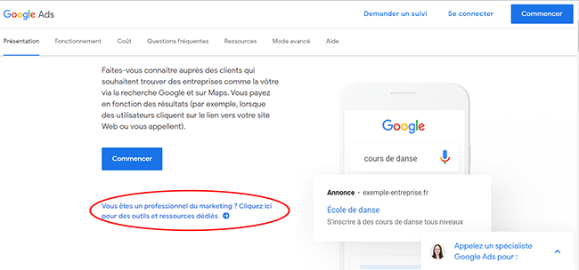 Exemple Call-to-Action optimisé pour taux de clic 3