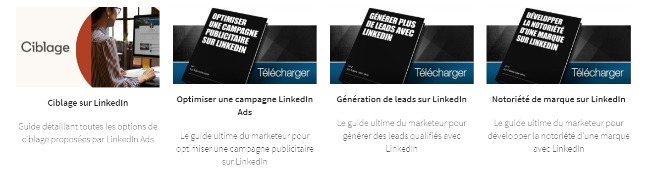 Le ciblage des livres blancs sur LinkedIn