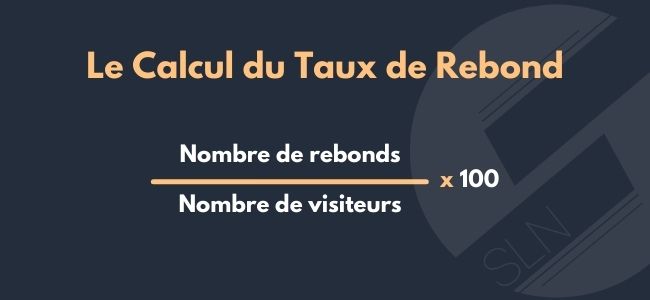 Le calcul du taux de rebond