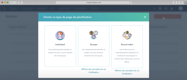 tuto agenda hubspot 2