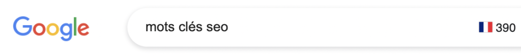 trouver des mots cles seo avec extension chrome