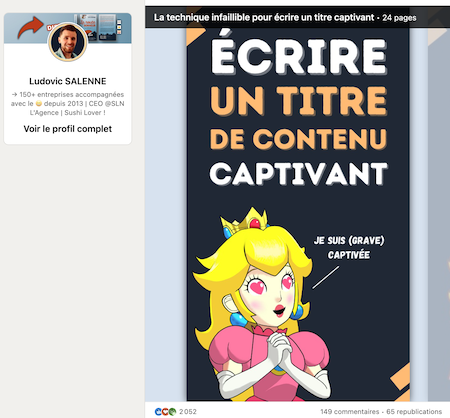 comment écrire un titre pour un article de blog